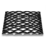 Hot Rolled Black Steel Expanded Metal Mesh Thickness 4.8 mm Width 1.22 m Length 5 m