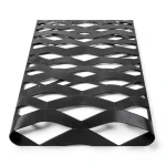 Hot Rolled Black Steel Expanded Metal Mesh Thickness 4.8 mm Width 1.22 m Length 6 m