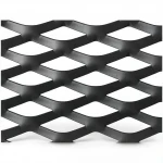 Hot Rolled (Black) Steel Expanded Metal Mesh  [Watad] Thickness 1.2 mm Width 1.22 meter Length 3 meter | Bait Al Tatawor Company