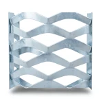 Galvanized Steel Expanded Metal Mesh Thickness 5.8 mm Width 1.22 m Length 3 m