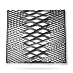 Hot Rolled Black Steel Expanded Metal Mesh Thickness 5.8 mm Width 1.22 m Length 3 m
