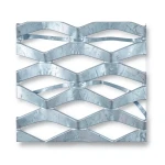Galvanized Steel Expanded Metal Mesh Thickness 6 mm Width 1.22 M Length 1 M