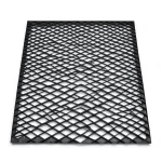 Hot Rolled Black Steel Expanded Metal Mesh Thickness 4.8 mm Width 1.22 m Length 4 m