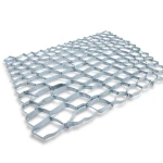 Galvanized Steel Expanded Metal Mesh Thickness 6 mm Width 1.22 m Length 2 m