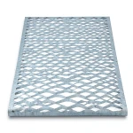 Galvanized Steel Expanded Metal Mesh Thickness 6 mm Width 1.22 m Length 2 m
