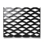 Hot Rolled Black Steel Expanded Metal Mesh Thickness 4.8 mm Width 1.22 m Length 5 m