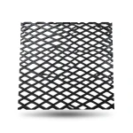 Hot Rolled Black Steel Expanded Metal Mesh Thickness 4.8 mm Width 1.22 m Length 6 m
