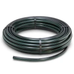 لفة أنابيب بلاستيك HDPE ضغط 3.9 بار PE 63 قطر خارجي 75 مم SDR 21 لون أسود