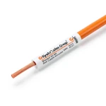 لفة سلك مفرد مجدول 4mm 450/750 فولت موصل نحاس عزل PVC لون برتقالي | مجموعة كابلات الرياض
