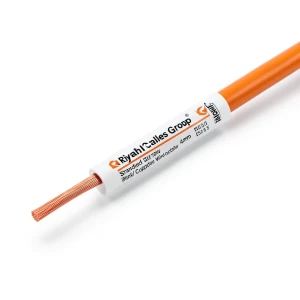 لفة سلك مفرد مجدول 4mm 450/750 فولت موصل نحاس عزل PVC لون برتقالي | مجموعة كابلات الرياض