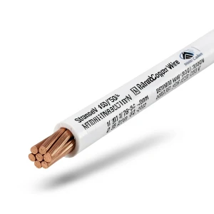 Stranded Wire 25mm² 450/750V Copper Conductor PVC Insulation White | Riyadh Cables Group