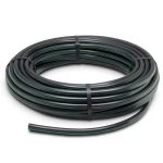 لفة أنابيب بلاستيك HDPE ضغط 3.9 بار PE 63 قطر 140 مم SDR 21 لون أسود