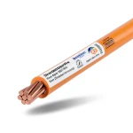 سلك مفرد مجدول 16 ملم 450/750 فولت موصل نحاس معزول PVC لون برتقالي | مجموعة كابلات الرياض