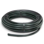 لفة أنابيب HDPE ضغط 6.2 بار PE 63 قطر خارجي 20 مم SDR 13.6 لون أسود