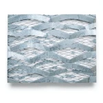 Galvanized Steel Expanded Metal Mesh Thickness 6 mm Width 1.22 M Length 1 M