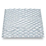 Galvanized Steel Expanded Metal Mesh Thickness 6 mm Width 1.22 m Length 2 m