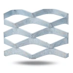 Galvanized Steel Expanded Metal Mesh Thickness 6 mm Width 1.22 m Length 4 m