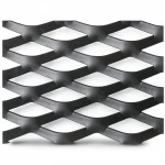 Hot Rolled (Black) Steel Expanded Metal Mesh  [Watad] Thickness 1.4 mm Width 1.22 meter Length 6 meter | Bait Al Tatawor Company