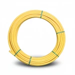 HDPE Coil Pipe  Nominal Pressure 4.8 Bar [PE 80] Outside Diameter 20 mm Thickness 2.3 mm Color Yellow | Almona Factory