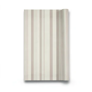 Italian Striped Wallpaper 10m x 1.06m Beige, Model 5439