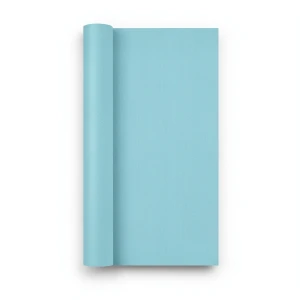 Dutch Plain Wallpaper Turquoise Color 10m x 0.53m, Model 17306