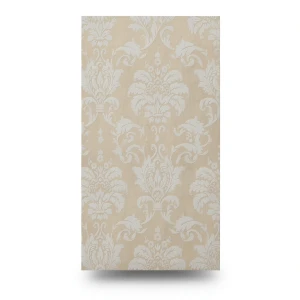 Classic Wallpaper Length 10m, Width 0.73m, Beige Color, Model 305006