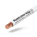 سلك كهرباء مجدول 50 sq mm 450/750 فولت، موصل نحاس، عزل PVC، لون أبيض | مجموعة كابلات الرياض