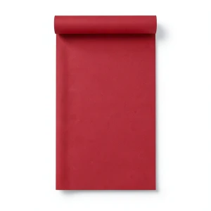 Dutch Plain Wall Covering 10m x 0.53m Red, Model 17312