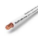 لفة سلك مجدول 120 مم2 450/750 فولت موصل نحاس عزل PVC لون ابيض | مجموعة كابلات الرياض