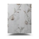 Italian Floral Wall Covering 10m x 1.06m Gray, Model 5446