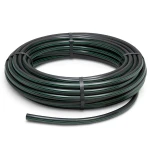 لفة أنابيب بلاستيك HDPE ضغط 3.9 بار PE 63 قطر 140 مم SDR 21 لون أسود