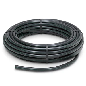 HDPE Polyethylene Plastic Coil Pipe 6.2 Bar Pressure, Outer Diameter 40 mm, SDR 13.6, Black