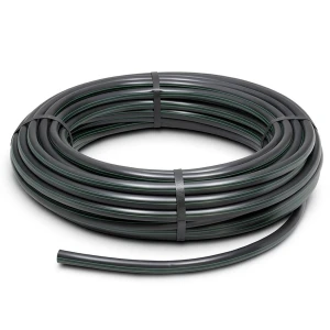 لفة أنابيب HDPE ضغط 6.2 بار PE 63 قطر خارجي 75 مم SDR 13.6 لون أسود