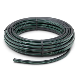 لفة أنابيب بلاستيك HDPE ضغط 6.2 بار PE 63 قطر خارجي 110 مم SDR 13.6 أسود