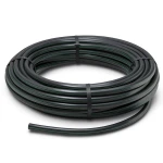 لفة أنابيب HDPE ضغط 6.2 بار PE 63 قطر خارجي 140 مم SDR 13.6 لون أسود