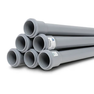UPVC Pipes PN 10 Bar Size 110 mm Thickness 5.3 mm Gray Color | SAPPCO
