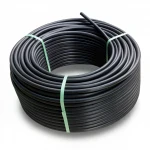 HDPE Plastic Coil Pipe  Nominal Pressure 9.9 Bar [PE 100] OD 75 mm  SDR 13.6  Color Black | Almona Factory
