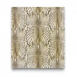 Italian Wallpaper Beige Color Classic Design, Size 10mx1.06m, Model RC19004
