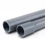 مواسير UPVC لانظمة الصرف الصحي الوطني ضغط 20 بار  قطر خارجي 125 مم سمك 9.2 مم لون رمادي