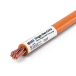 لفة سلك مفرد مجدول 10mm 450/750V موصل نحاس عزل PVC لون برتقالي | مجموعة كابلات الرياض