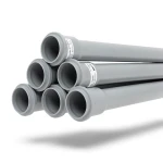 أنابيب UPVC ضغط 10 بار مقاس 50 مم سمك 2.4 مم لون رمادي | سابكو