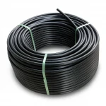 HDPE Plastic Coil Pipe  PN 12.5 Bar [PE 100] OD 40 mm  SDR 11  Color Black | Almona Factory