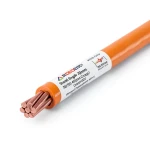 سلك مفرد مجدول 70mm 450/750 فولت موصل نحاس معزول PVC لون برتقالي | مجموعة كابلات الرياض