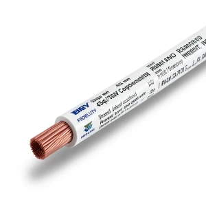 سلك مجدول 95 مم2 450/750 فولت موصل نحاس عزل PVC أبيض | مجموعة كابلات الرياض