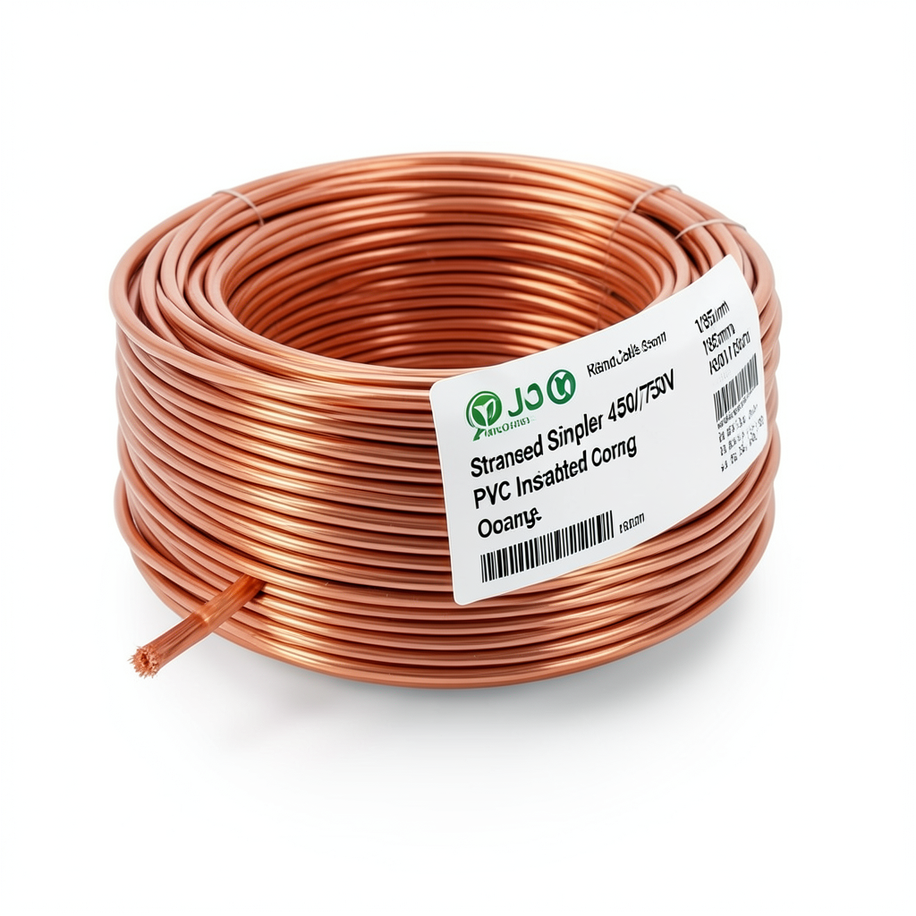 Stranded Single Wire 185mm 450/750V Copper Conductor PVC Insulated Orange | Riyadh Cables Group