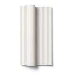 Striped Wallpaper 10m x 1.06m Pale Beige, Model 5441