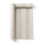 Striped Wall Covering Beige Color, 10m Length x 1.06m Width, Model 700026