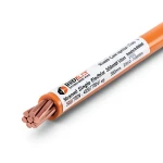 سلك كهرباء مفرد مجدول 300 مل 450/750 فولت موصل نحاس معزول PVC لون برتقالي | مجموعة كابلات الرياض