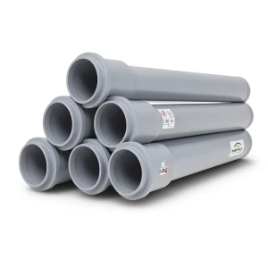 UPVC Pipes PN 6 Bar Size 355 mm Thickness 10.4 mm Gray Color | SAPPCO