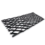 Hot Rolled Black Steel Expanded Metal Mesh 5.8 mm Thick, 1.22m Width, 6m Length